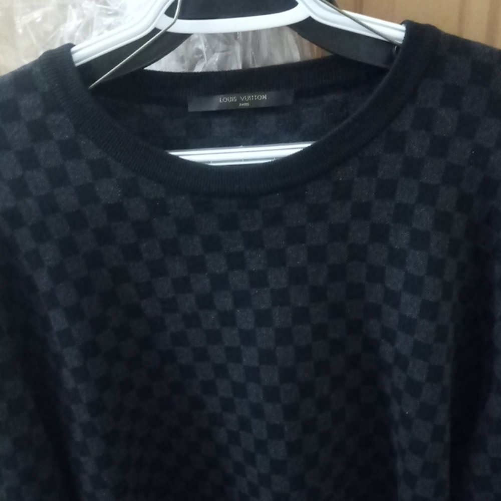 Louis Vuitton Sweater Damier Graphite XXL